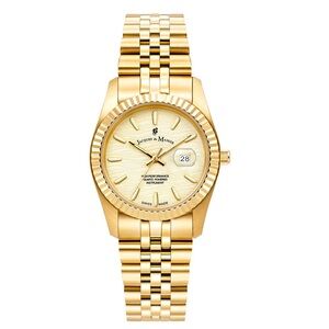 NWT Jaquesdumanoir ladies gold inspiration passion watch 34mm Jaques du manoir